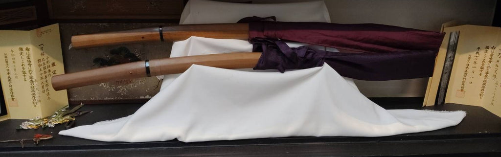 Shirasaya Wakizashi Antique Japanese blades