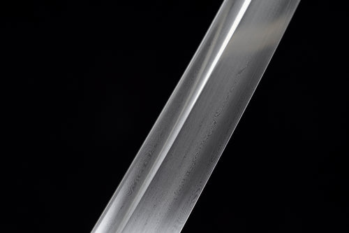 Folded Steel Katana – Shinogi-Zukuri with Silk Wrap