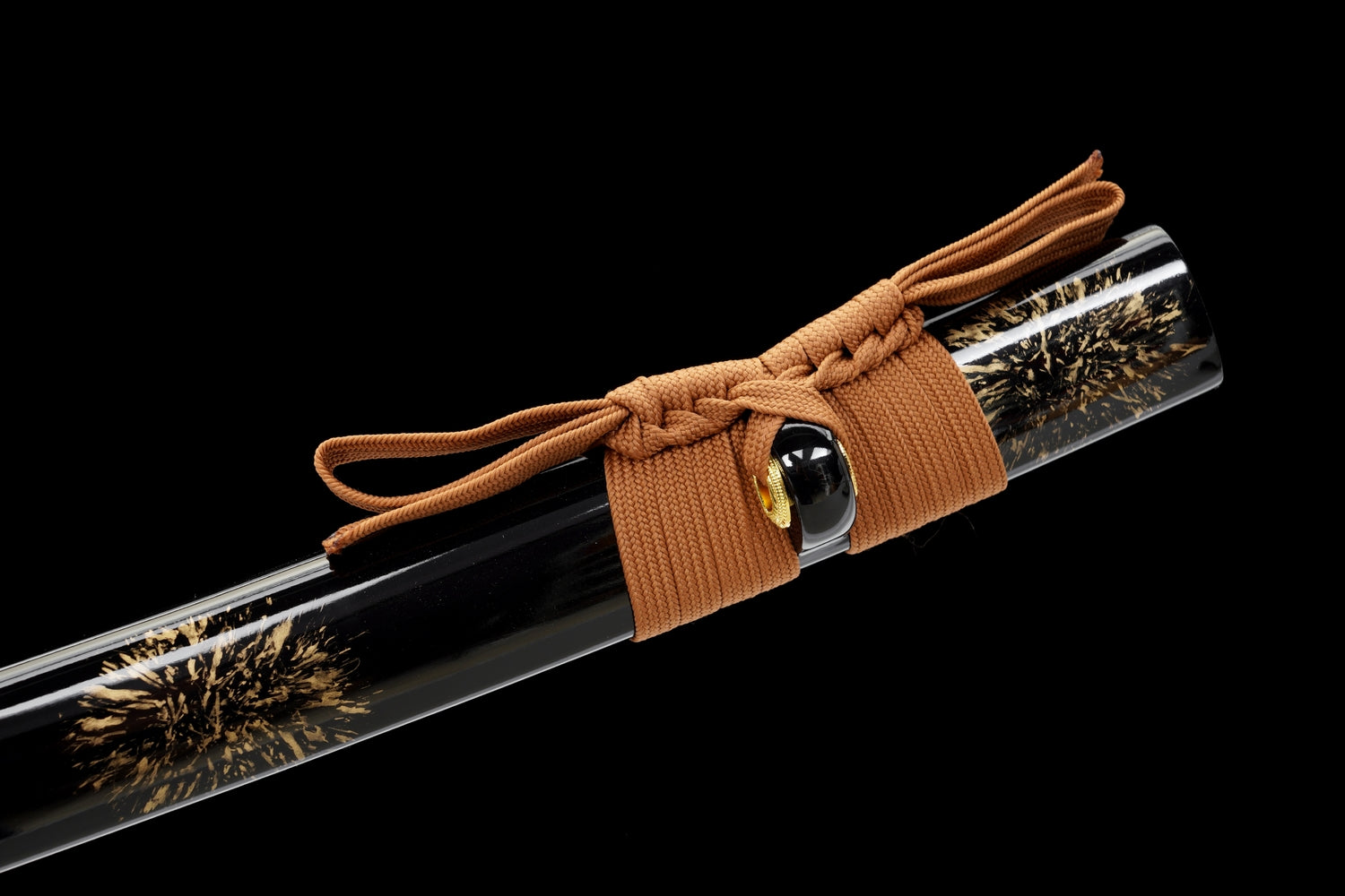 Folded Steel Katana – Shinogi-Zukuri with Silk Wrap
