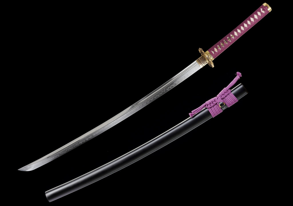 Katana T10 Clay Tempered – Unokubi-Zukuri Samurai Sword