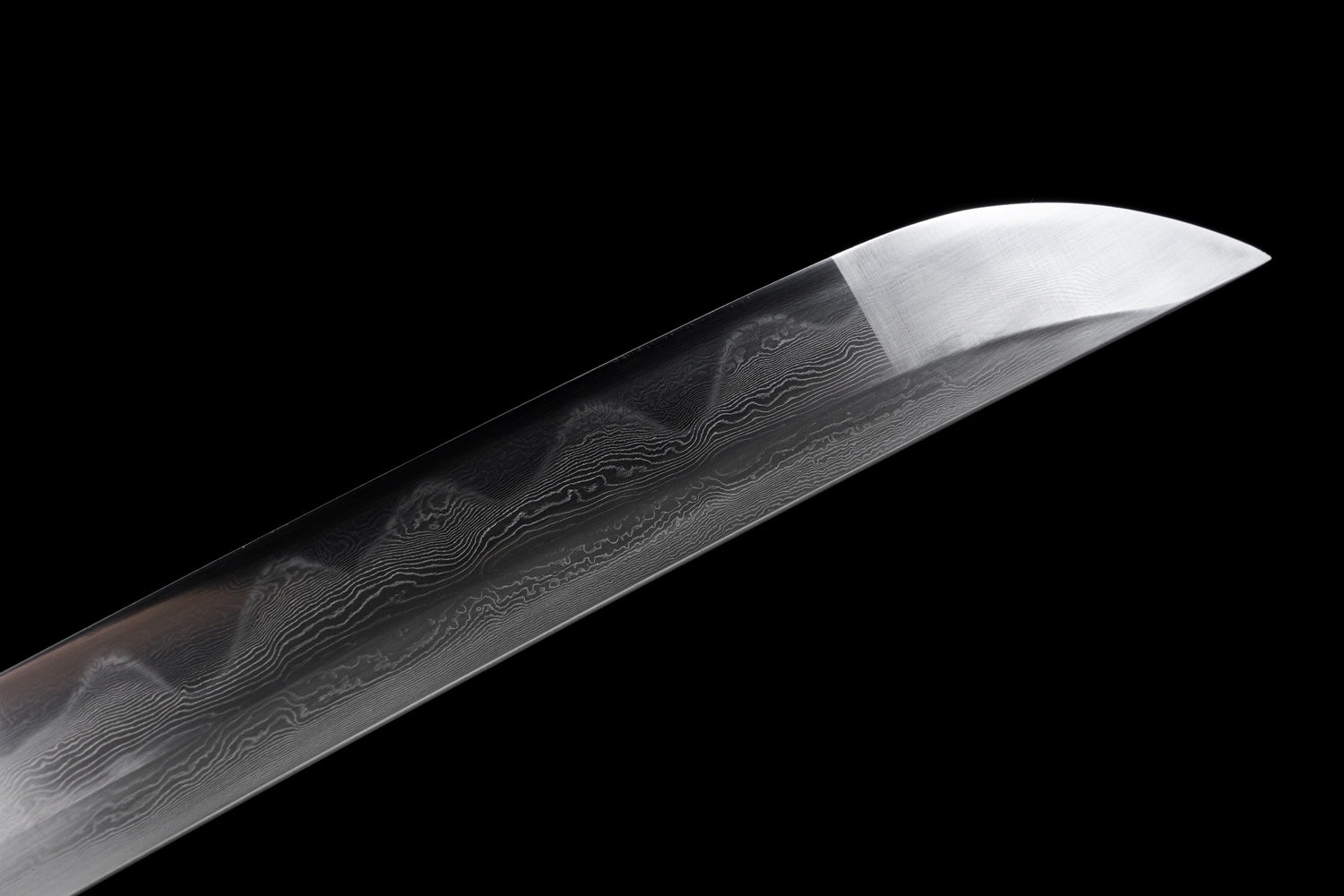 Folded Steel Katana – Clay Tempered Samurai Sword