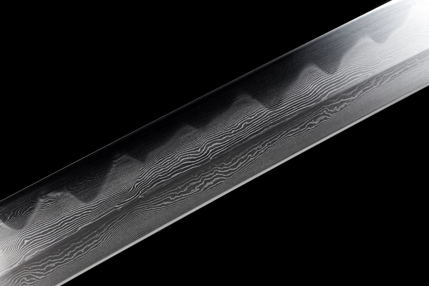 Folded Steel Katana – Clay Tempered Samurai Sword