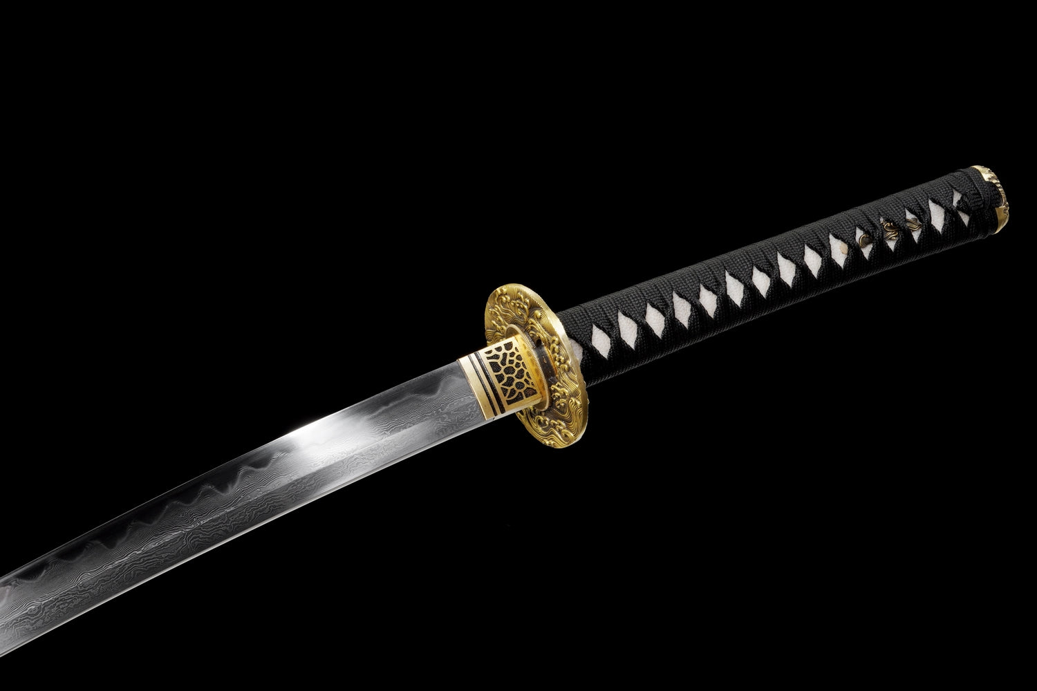 Folded Steel Katana – Clay Tempered Samurai Sword