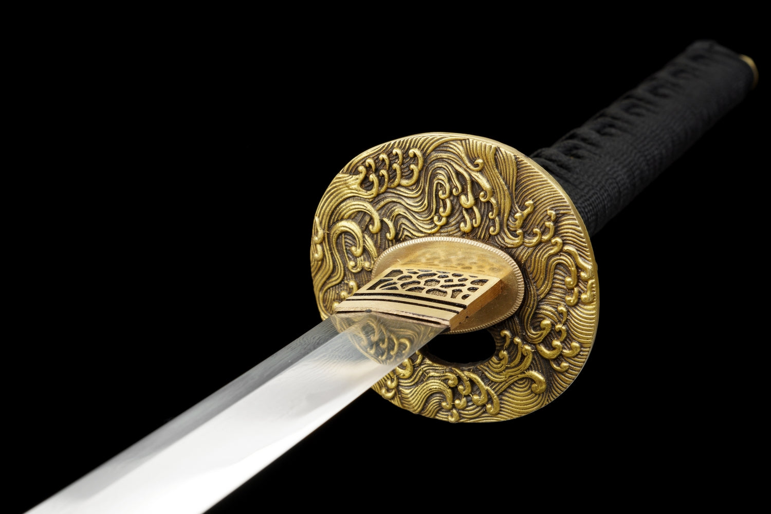 Folded Steel Katana – Clay Tempered Samurai Sword