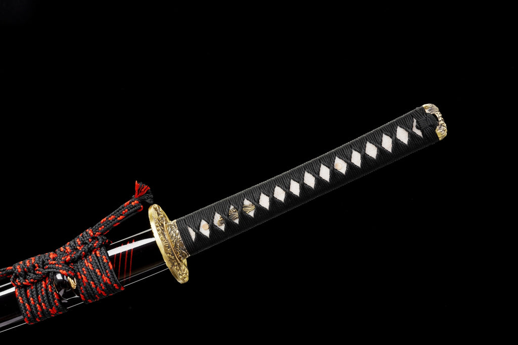 Folded Steel Katana – Clay Tempered Samurai Sword