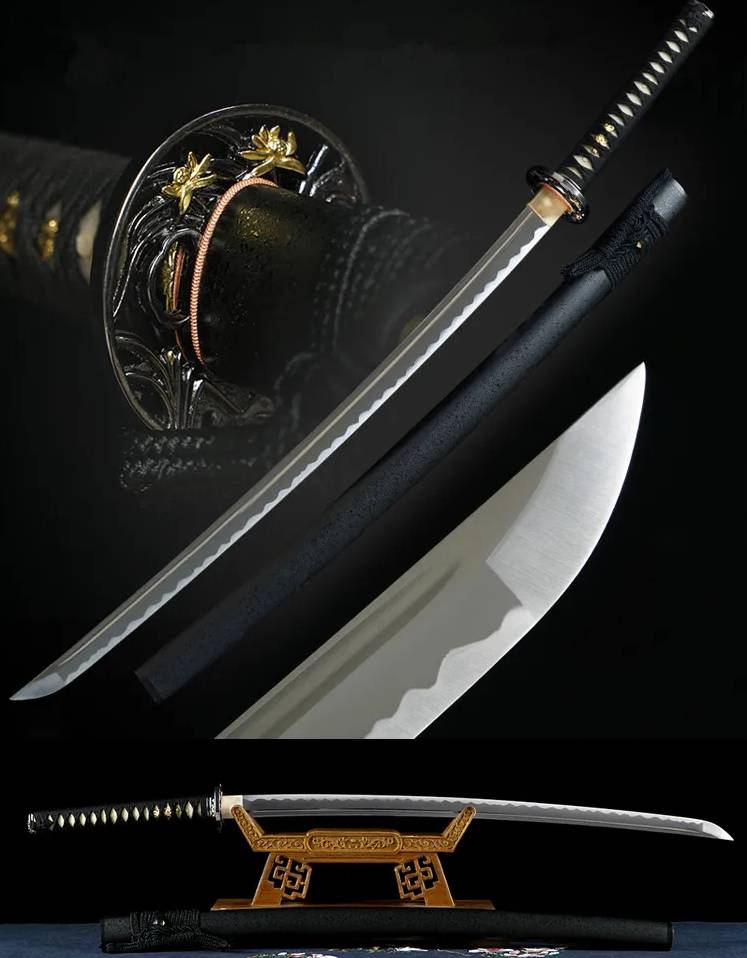 Katana forgé en Tamahagane